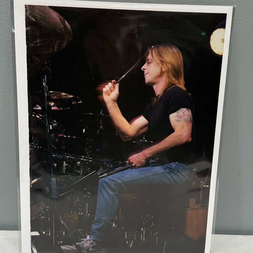 Phil Rudd of AC/DC - Music Print Ad Photo